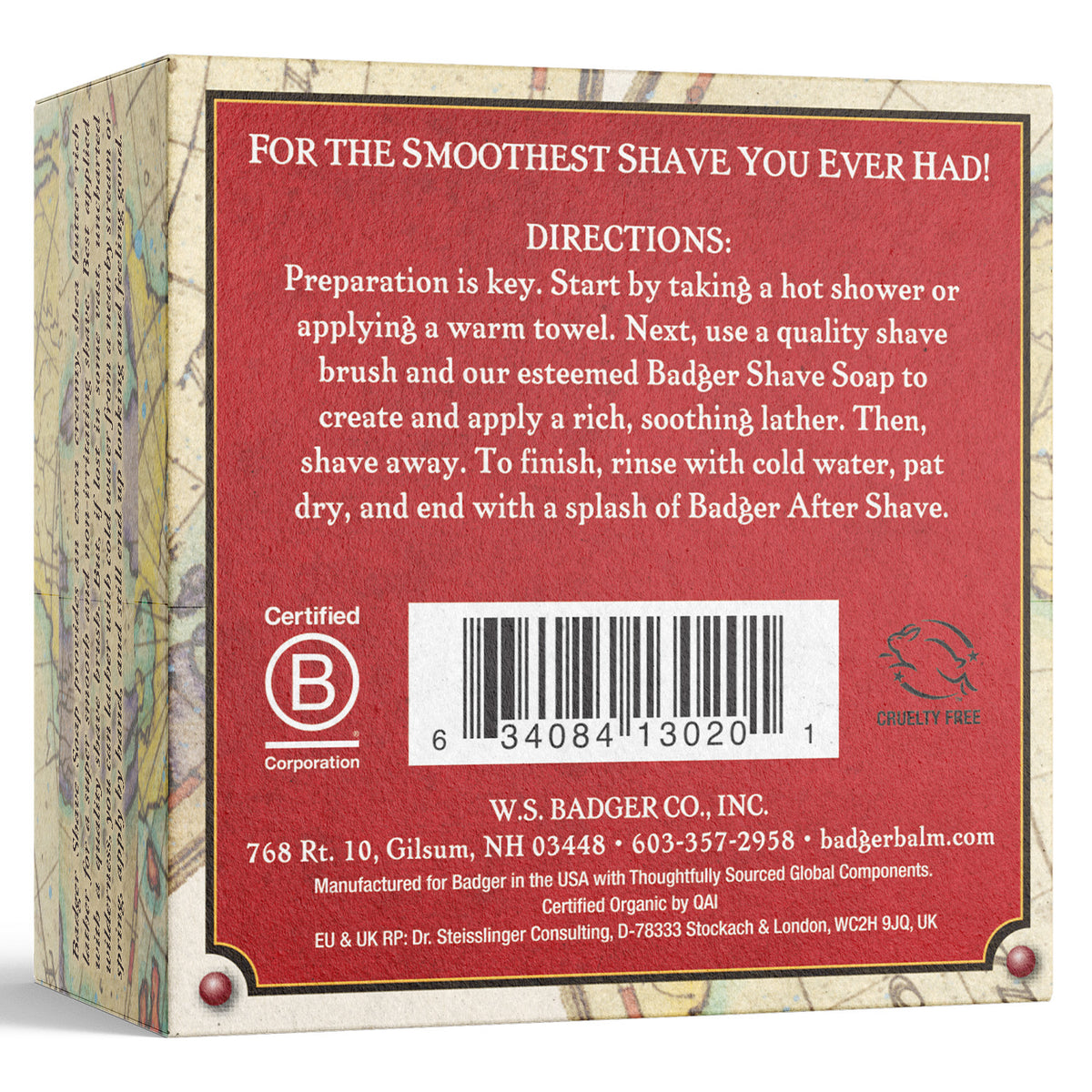  Swanky Badger Natural Soap Bar – Coral Reef : Beauty &  Personal Care