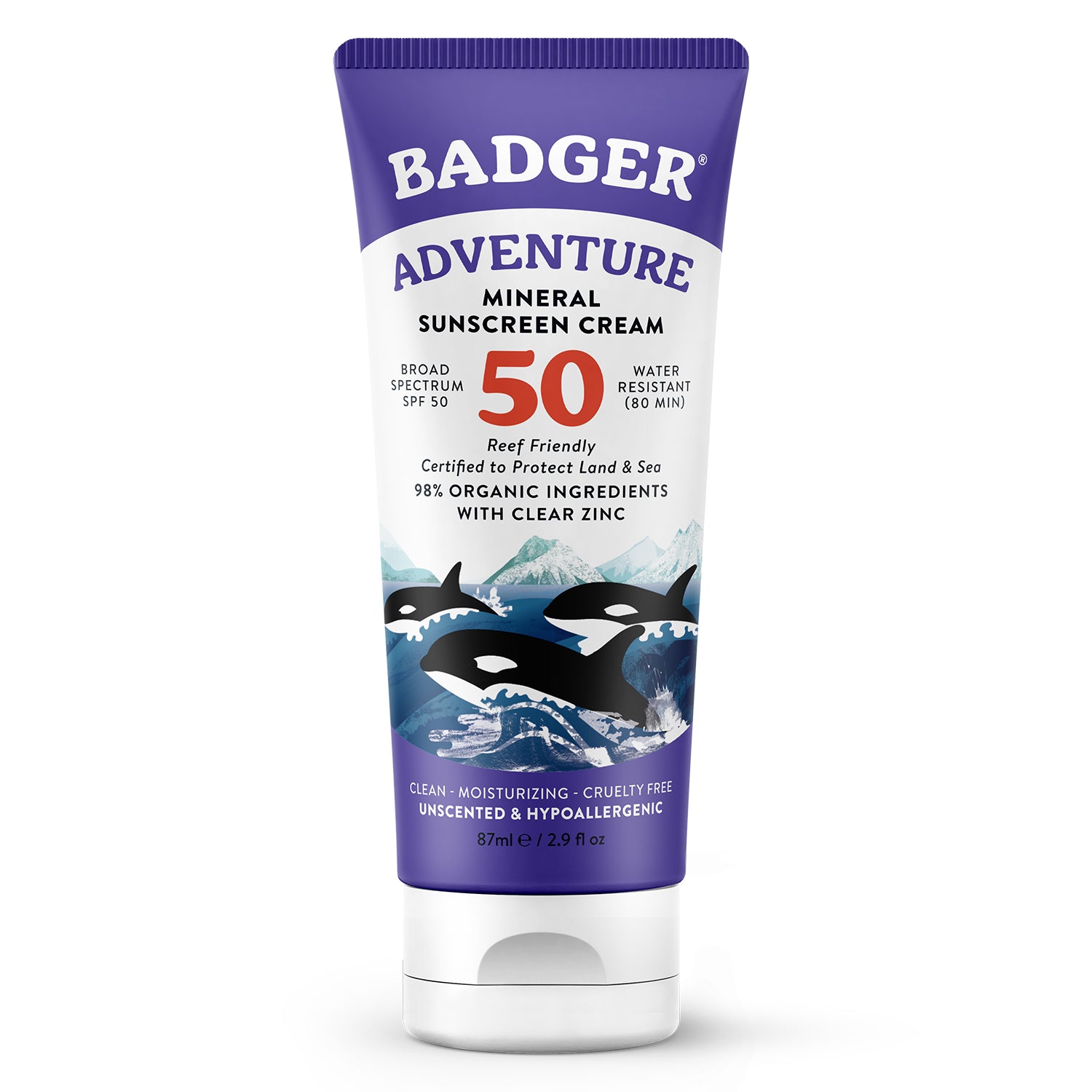 Badger hot sale sunscreen cream